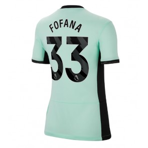 Chelsea Wesley Fofana #33 Koszulka Trzecich Kobiety 2023-24 Krótki Rękaw